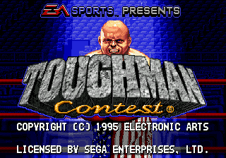 Заставка игры Toughman Contest